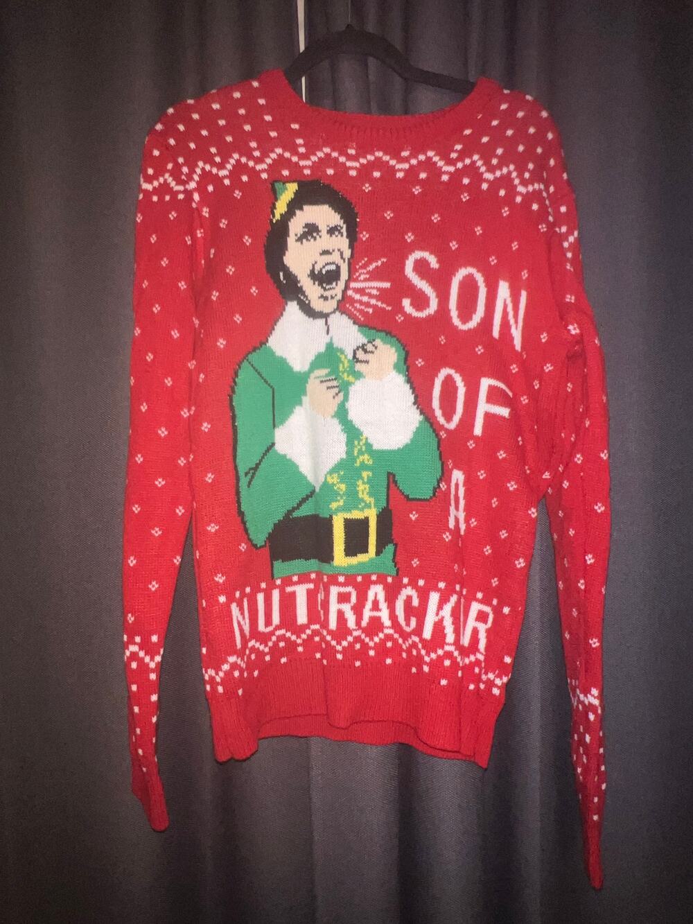 Ugly Christmas Sweater Xmas Size Small Elf